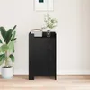 vidaXL Komoda, černá, vzhled dubu, 45 x 35 x 75 cm Náhled obrázku produktu 4