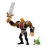 A toy action figure of He-Man and his pet Battle Cat, presented on a white background. Anteprima dell’immagine prodotto
