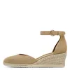 Tamaris Damen Pumps Espadrille Leder Keil Sandale Produktbild-Vorschau 3