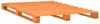 vidaXL Palettenbett Braun Massivholz Kiefer 180×200 cm Produktbild-Vorschau 2