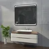 Badspiegel mit LED Beleuchtung - Milan - 100 cm, 100 cm Produktbild-Vorschau 9