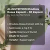 ALLNUTRITION Rhodiola Rosea Kapseln – 90 Kapseln Produktbild-Vorschau 2