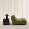 sweeek - Sessel mit Chenille-Bezug 1-Sitzer - Khaki Produktbild-Vorschau 4