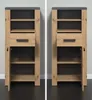 Midischrank "Chase" Artisan Eiche grau, Badschrank 53 x 118 Produktbild-Vorschau 7