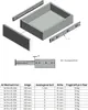 1 Paar Schubladenauszüge h 45mm Schubkastenschiene Pro Produktbild-Vorschau 8