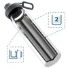 Termoska Wessper B3 THERMOSTEEL 0,7 l, biela, s 3 uzávermi Náhľad obrázku produktu 3