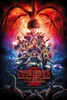 A movie poster for Stranger Things 2, featuring the main characters and a monster. Podgląd zdjęcia produktu