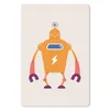 MuchoWow® Mauspad Mousepad Roboter - Antenne - Orange - Produktbild-Vorschau 1