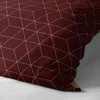 Traumschlaf Bettwäsche West 155x220 cm + 80x80 cm bordeaux Produktbild-Vorschau 4