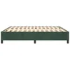 vidaXL Struttura letto a molle verde scuro 200x200 cm in Anteprima dell’immagine prodotto 5