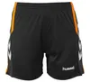 Hummel Aarhus Shorts Damen - Schwarz / Neonorange Produktbild-Vorschau 2