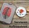 Tortentransportboxen 2er Set, rund/rechteckig groß Produktbild-Vorschau 2