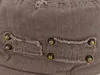 styleBREAKER Uni Military Cap im Destroyed Vintage Look | Produktbild-Vorschau 4
