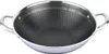 Wok Kazan Kasan Pfanne Edelstahl Wabenstruktur Ø40 cm Produktbild-Vorschau 3