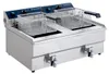 GastroHero Elektro Doppel Fritteuse ECO 2x13 Liter 10 kW Produktbild-Vorschau 2