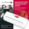 Olympia 2720 Olympia Aktenvernichter PS 16 Pro weiß Anteprima dell’immagine prodotto 2