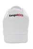 The back view of a white sneaker. Produktbild-Vorschau