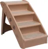 vidaXL Składane schodki dla psa brązowe 62x40x49,5 cm Podgląd zdjęcia produktu 9