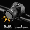 Elektrische Fahrradklingel 120 dB, wasserdichte E-Bike Hupe Produktbild-Vorschau 7