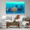 Bild auf Leinwand - Leinwandbild - Bäume Wiese Sommer - Produktbild-Vorschau 6