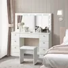 Coiffeuse CLIPOP, ensemble de coiffeuses avec éclairage Voir les images du produit 7