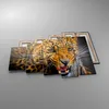 Bild auf Leinwand - Leinwandbild - Leopard tier savanne Produktbild-Vorschau 2