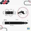 KOTARBAU® Cerniera per tapparella 400 mm 2 pz. con morsetto Anteprima dell’immagine prodotto 3