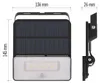 Solární LED reflektor SOLO s pohybovým čidlem, černý, neutrální bílá Anteprima dell’immagine prodotto