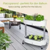 ONVAYA® Hochbeet mit Rollen für den Balkon ǀ 2 Etagen ǀ Produktbild-Vorschau 6