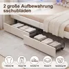 INONEFT Polsterbett Tagesbett 140x200 cm, Jugendbett Produktbild-Vorschau 9