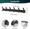 Wandgarderobe, Wandhaken, Garderobenleiste, Hakenleiste Produktbild-Vorschau 2
