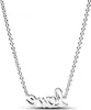 Pandora Kette Handwritten Love 393076C01-45 Silber L45 Produktbild-Vorschau 4