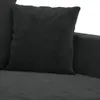 vidaXL divano a 3 posti nero 180 cm in velluto Anteprima dell’immagine prodotto 6