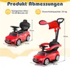 COSTWAY Mercedes-Benz Rutschauto, 3-in-1 Rutschfahrzeug mit Produktbild-Vorschau 3