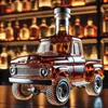Auto-Whiskykaraffe, Vintage-Auto-Glaskaraffe, Dekoration Produktbild-Vorschau 8
