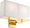 Casa Padrino Applique murale de luxe or 36 x 13,5 x H. 27 Voir les images du produit 1