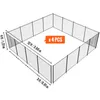 A diagram showing a rectangular pool fence setup with dimensions indicated. Anteprima dell’immagine prodotto