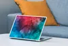 MuchoWow® Laptop Aufkleber Sticker Cover Aquarell - Rot - Produktbild-Vorschau 4
