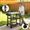 Faziango Grillwagen, 3-Etagen für Outdoor BBQ Servierwagen, Produktbild-Vorschau 4
