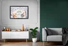 MuchoWow® Gerahmtes Poster Schnee - Winter - Tiere 90x60 cm Produktbild-Vorschau 6