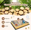 COSTWAY Holzsandkasten, Kindersandkasten mit Küchenzubehör Produktbild-Vorschau 5