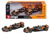 Bburago McLaren MCL39 F1 Set 1:43 Norris Piastri Formel 1 Produktbild-Vorschau 1
