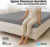 etérea Comfort Jersey Topper Spannbettlaken Grau 200x200 - Produktbild-Vorschau 2