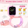 （Rosa）Kinder Smartwatch mit GPS-Telefonuhr  Produktbild-Vorschau 8