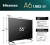 HISENSE DLEDTV 139cm UHD 60Hz DVBT2/C/S SmartTV QuadC HDR G Anteprima dell’immagine prodotto 15