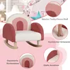 COSTWAY sofa dziecięca fotel bujany dla dzieci, fotel Podgląd zdjęcia produktu 4