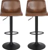 lot de 2 tabourets de bar Chaise de bistrot Tabouret de Voir les images du produit 1
