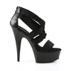 DELIGHT-669 Damen Sandale von Pleaser, Schwarz  , EU 40, US Produktbild-Vorschau 5