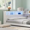 Merax Kinderbett Funktionsbett 120x200 cm mit Ausziehbett Produktbild-Vorschau 9