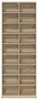 vidaXL Mobiletto porta CD Sonoma-Eiche, 65 x 23,5 x 175 cm, Anteprima dell’immagine prodotto 4